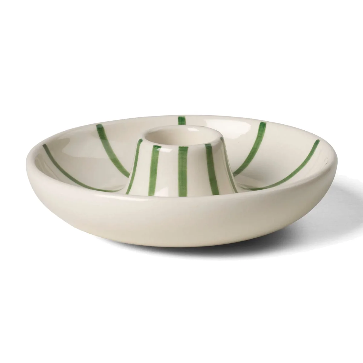 Kähler Signature candle holder White-green – image 1