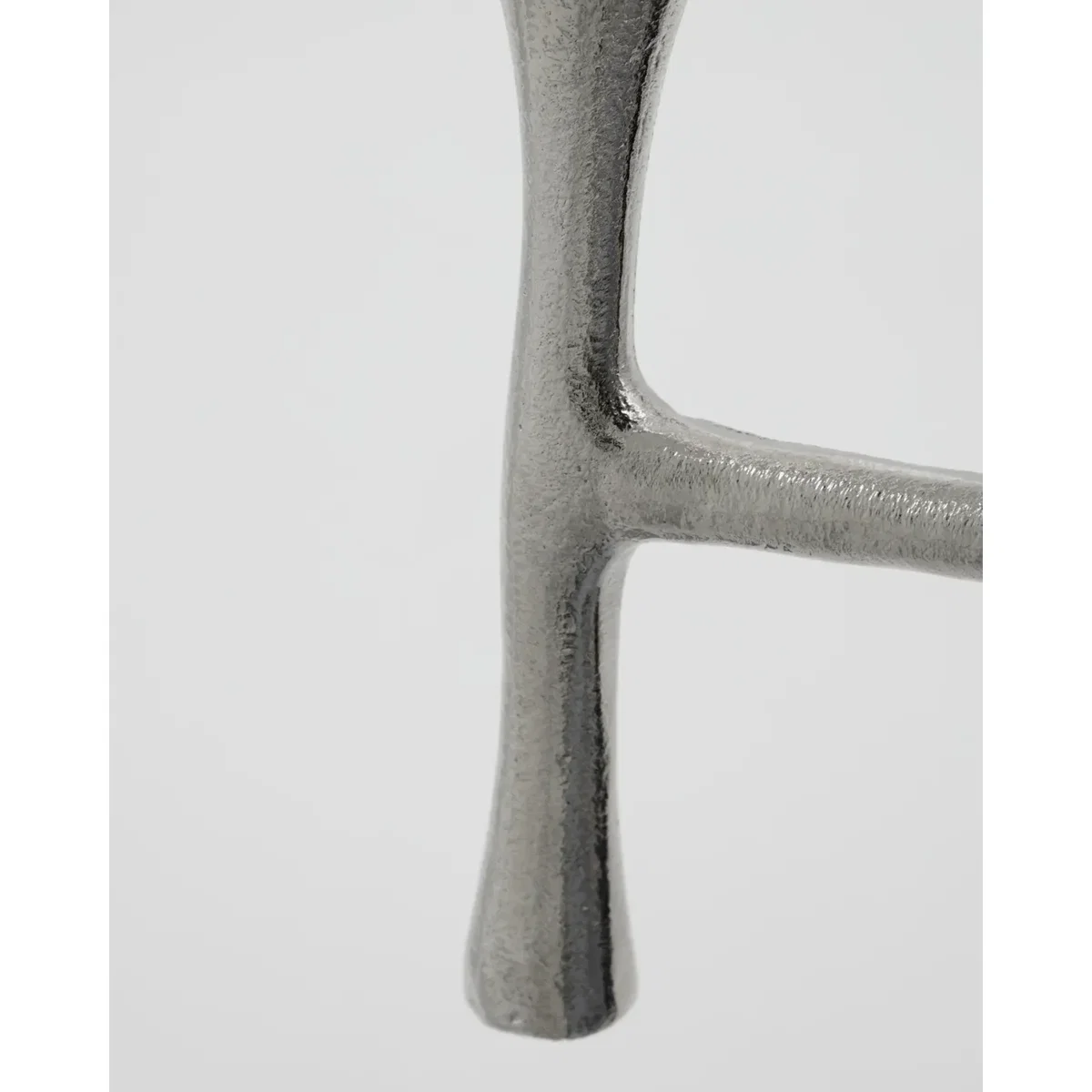 House Doctor Tristy candle holder 20 cm Silver finish – image 3