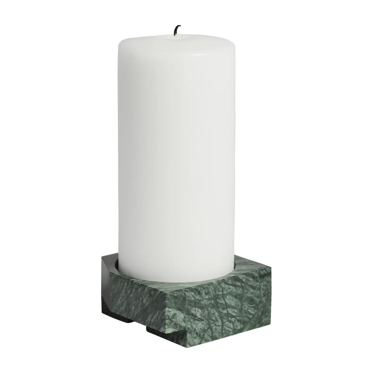 Woud Jeu de dés 3 candle holder marble Green – image 4