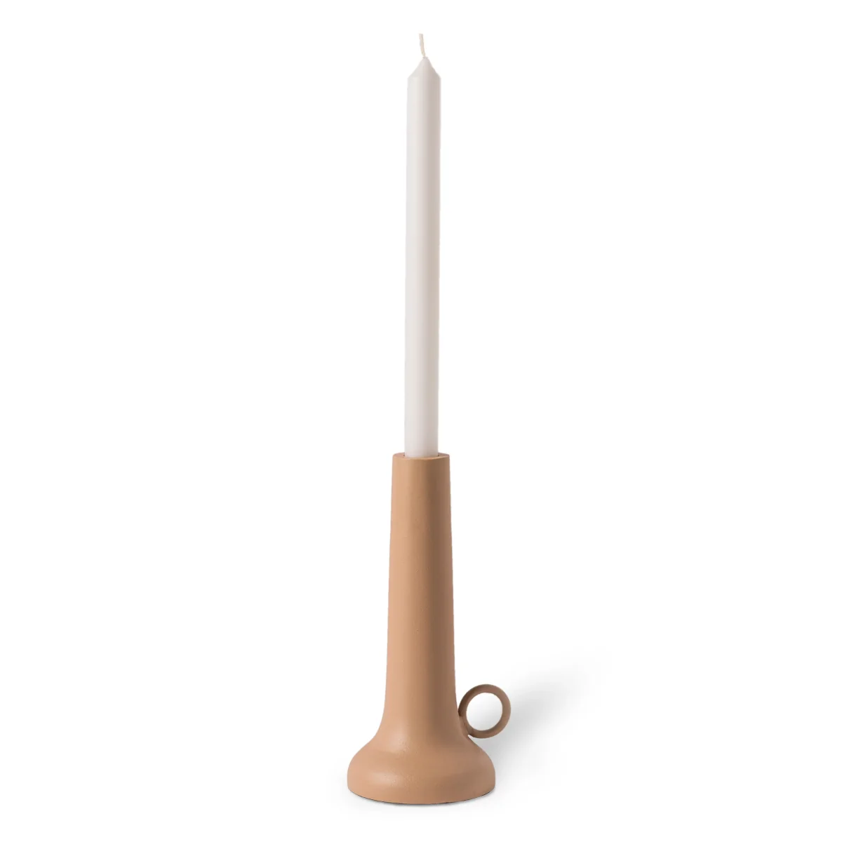 POLSPOTTEN Spartan candle holder S 22 cm Beige – image 4