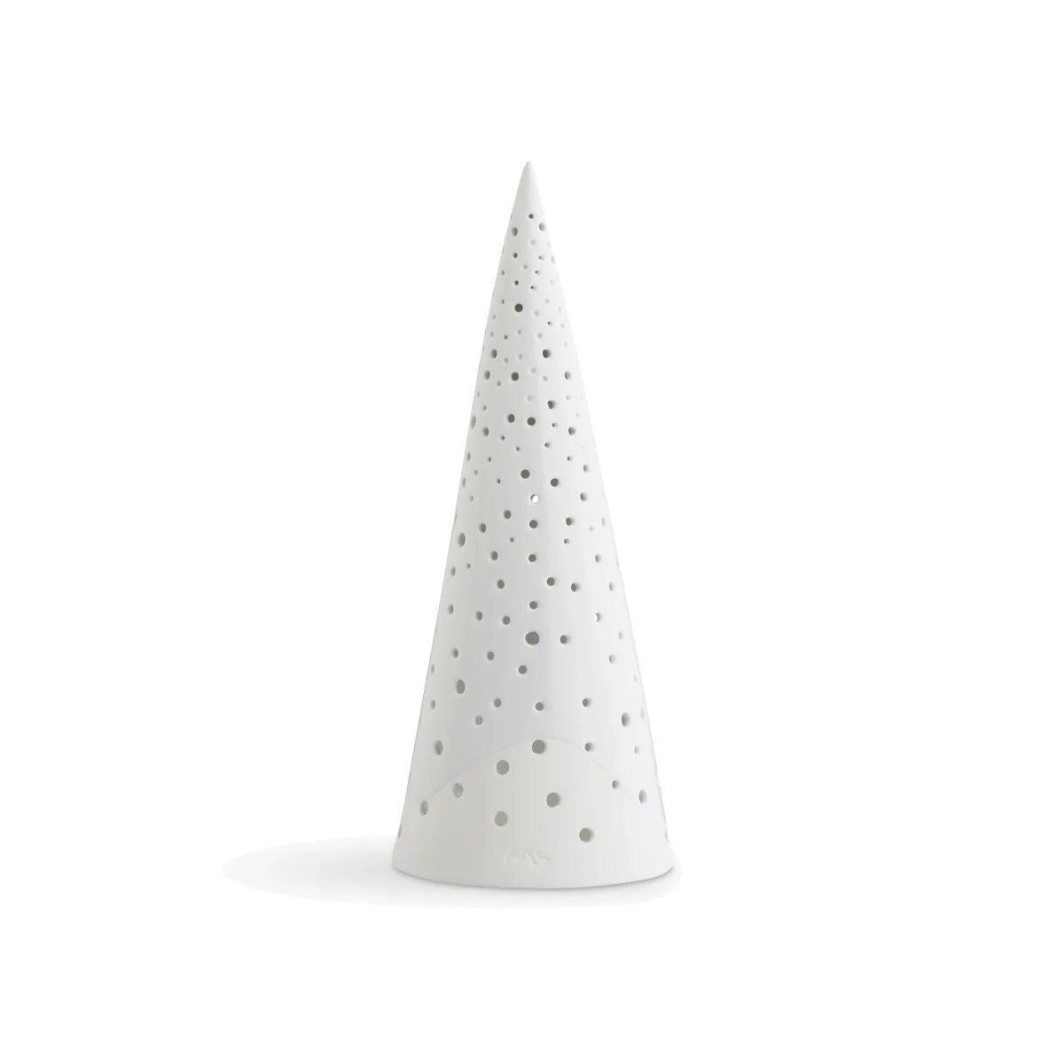 Nobili candle holder large snow white – image 1