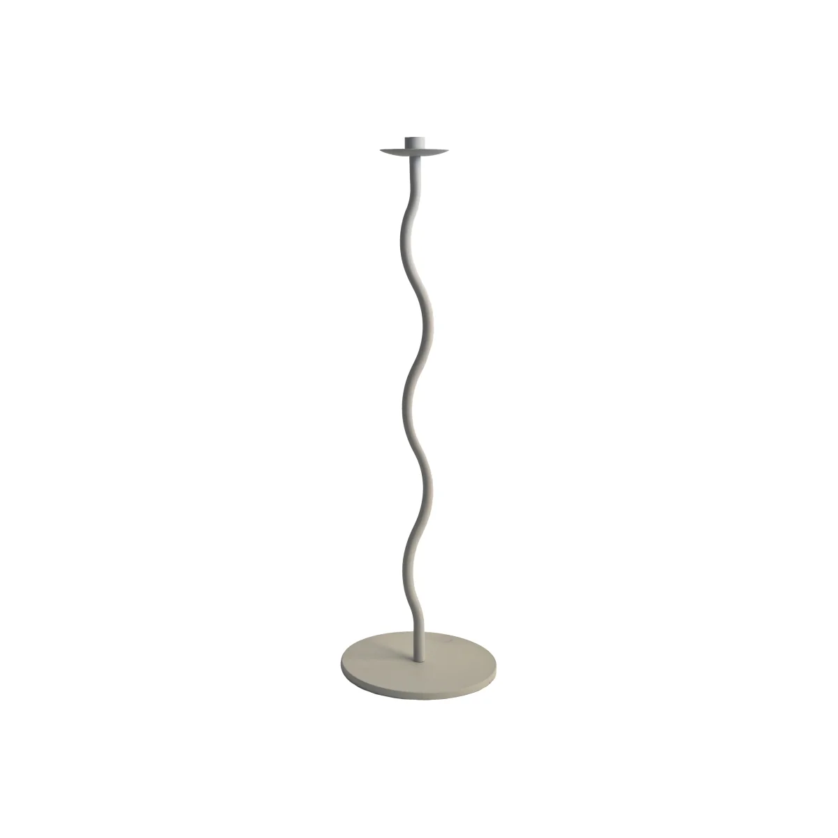 Cooee Design Curved candle holder 75 cm Sand – image 1