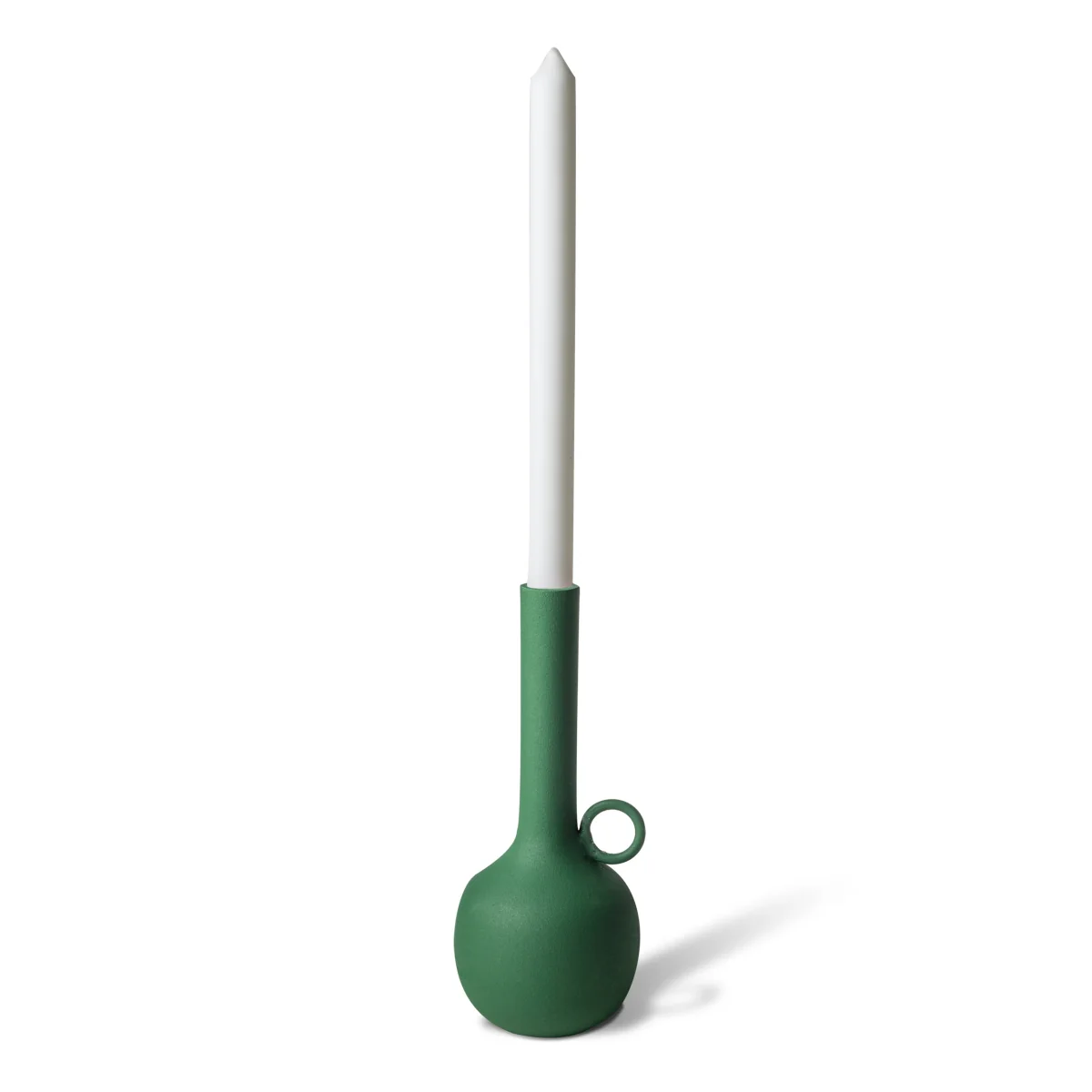 POLSPOTTEN Spartan candle holder M 26 cm Dark green – image 2