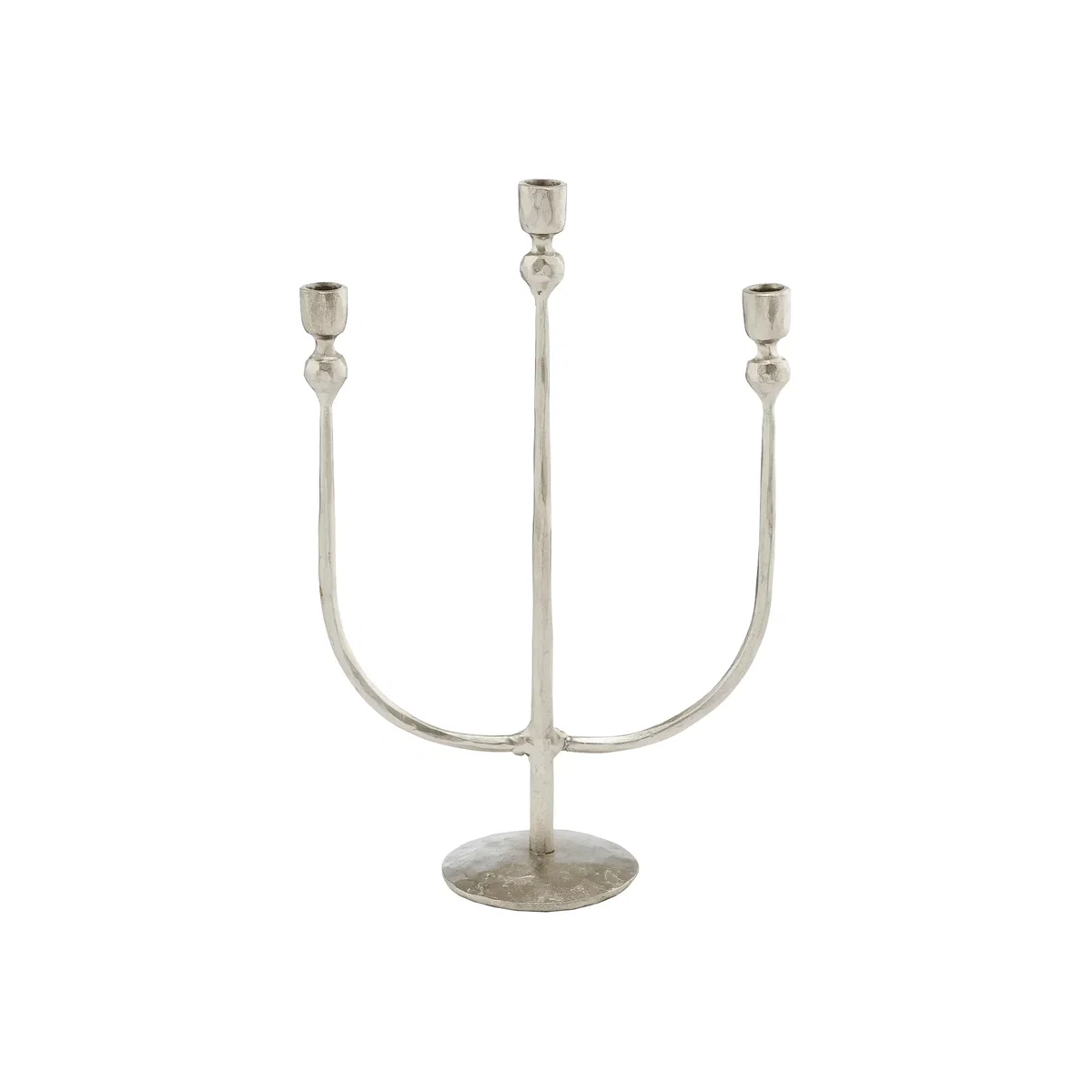 Lene Bjerre Imelia candle holder Silver-coloured 16x7x24.5 cm – image 1