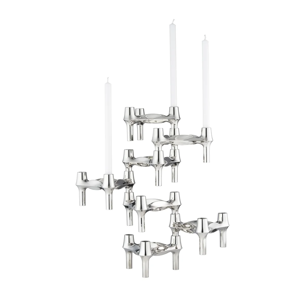 STOFF STOFF Nagel BMF candle holder Chrome – image 3