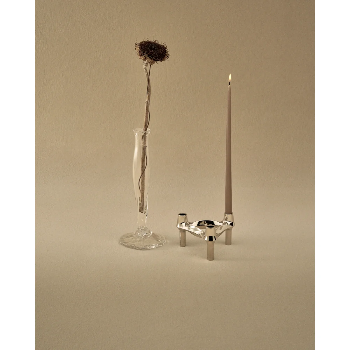 STOFF STOFF Nagel BMF candle holder Chrome – image 4