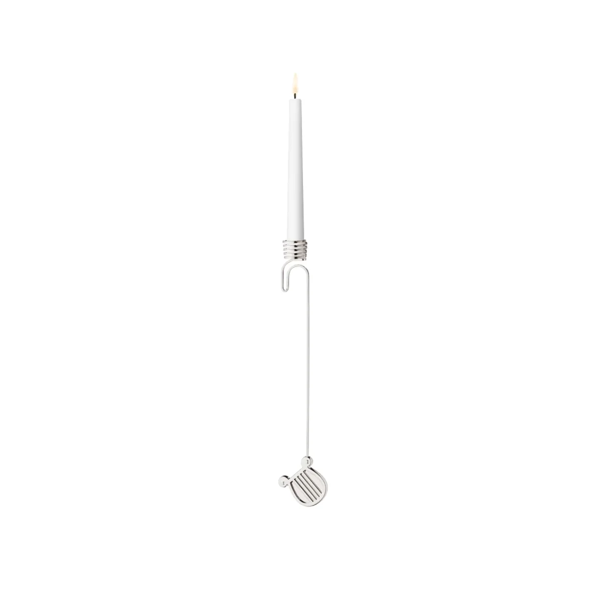 Georg Jensen 2026 candleholder Harpa palladium