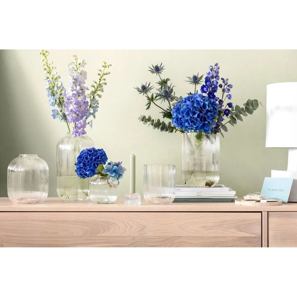 Villeroy & Boch Fleur 2-in-1 candle holder Transparent Ø6.3 cm – image 4