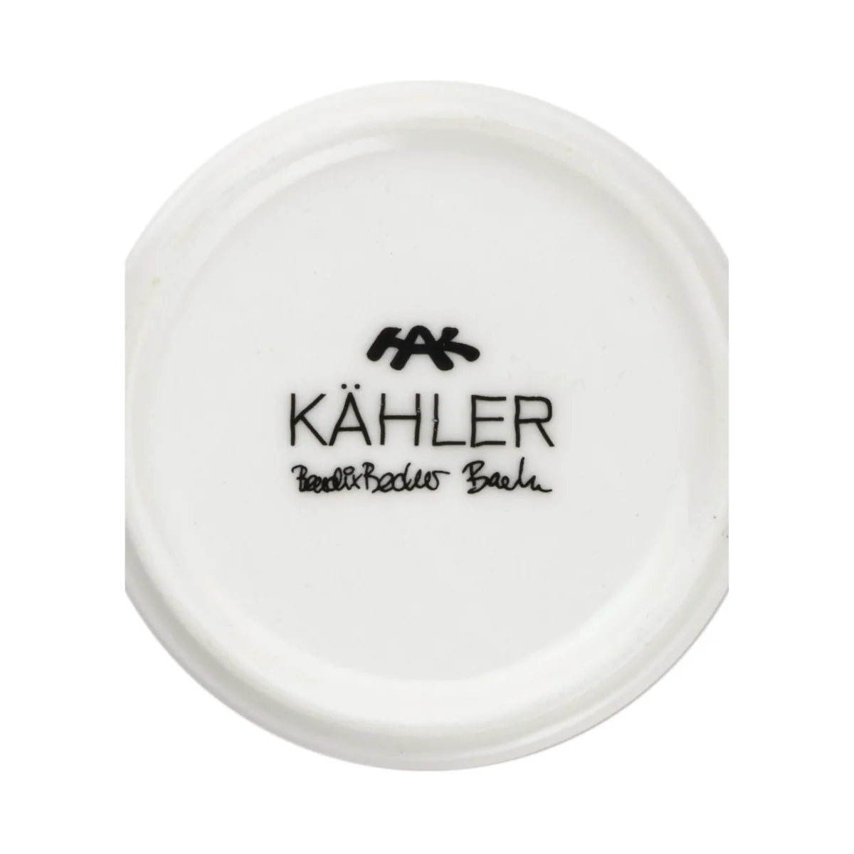 Kähler Nobili candle holder small Gold-white – image 3