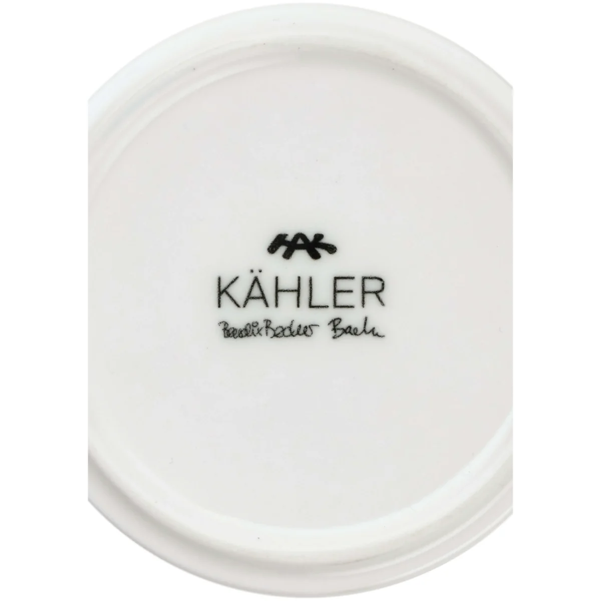 Kähler Nobili candle holder medium Gold-white – image 5