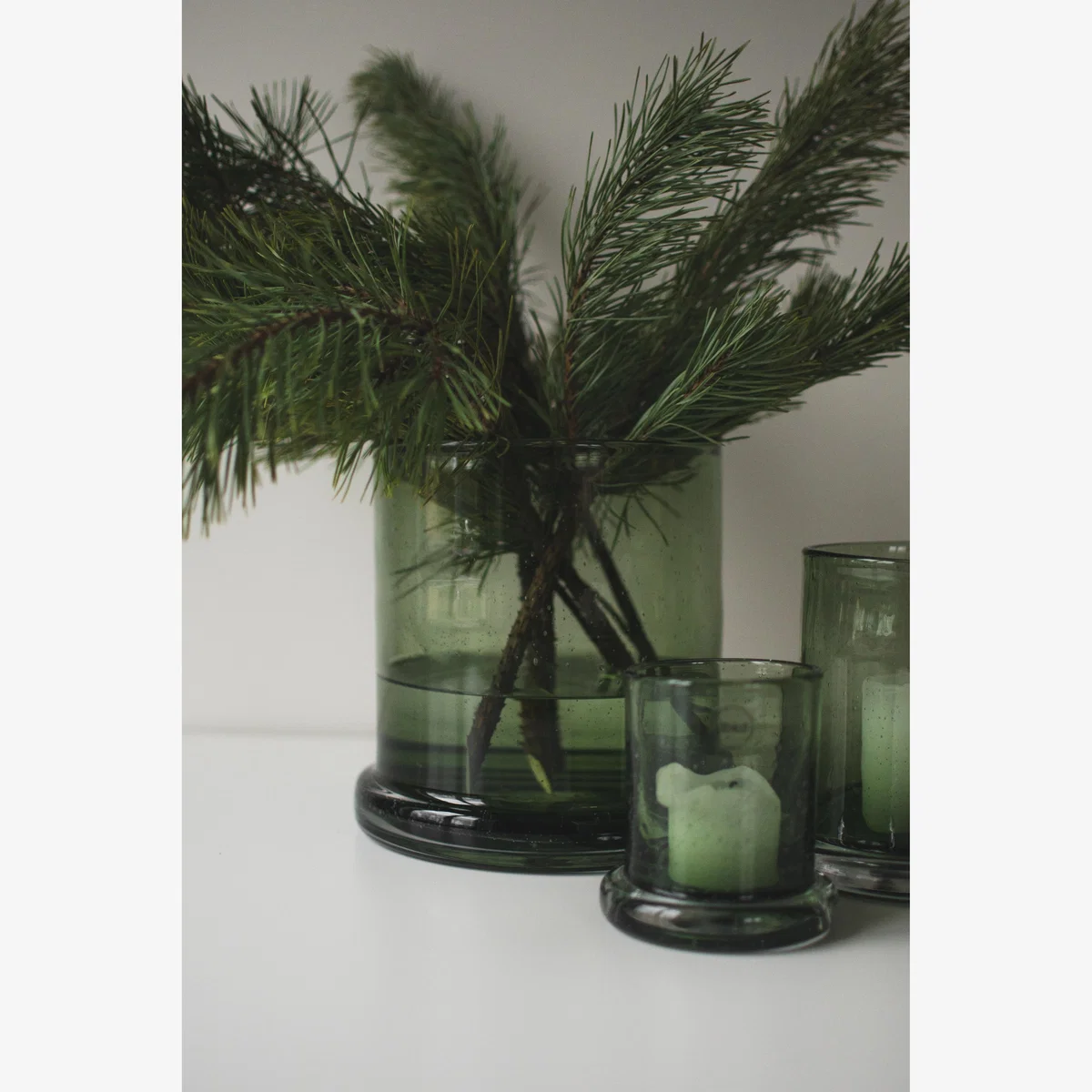 DBKD Bubble tealight holder Ø20 cm Green – image 1