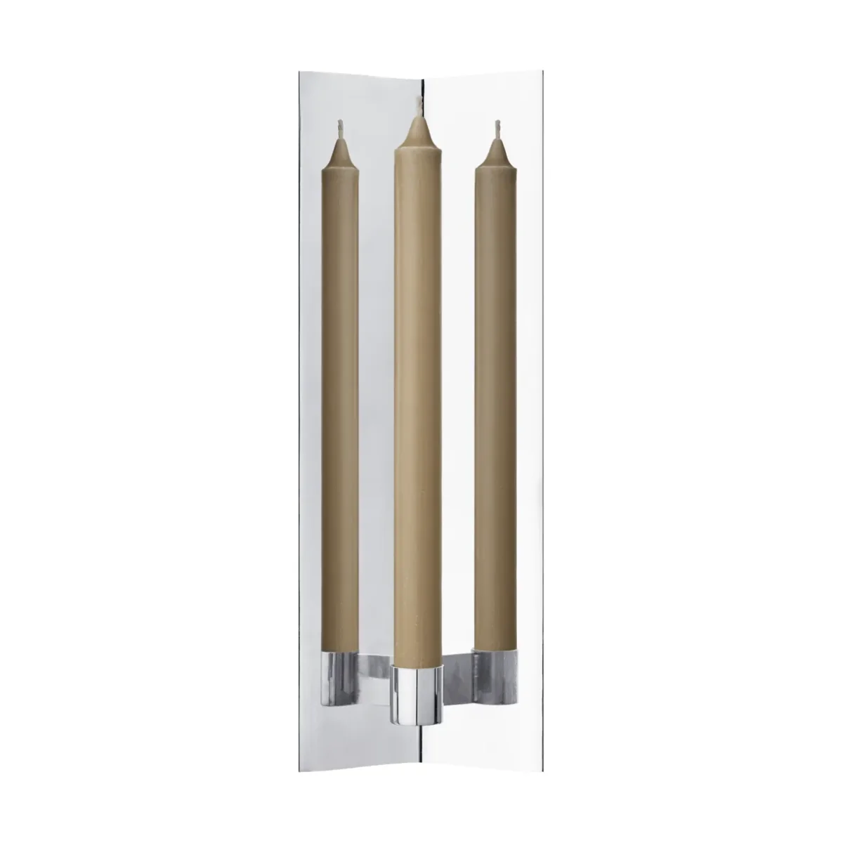 Ferm Living Eddy wall candle holder Mirror polished – image 2