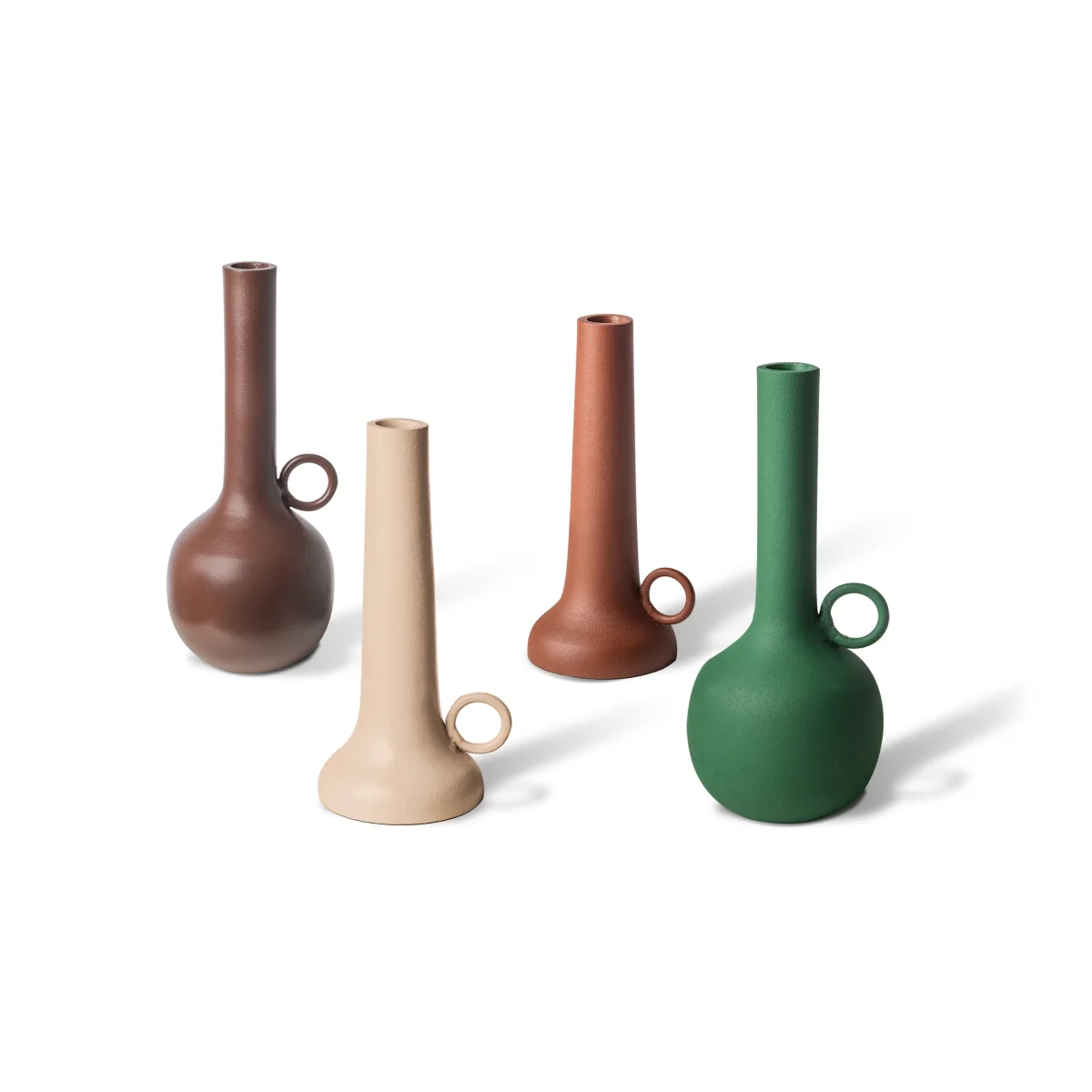 POLSPOTTEN Spartan candle holder M 26 cm Cognac – image 5