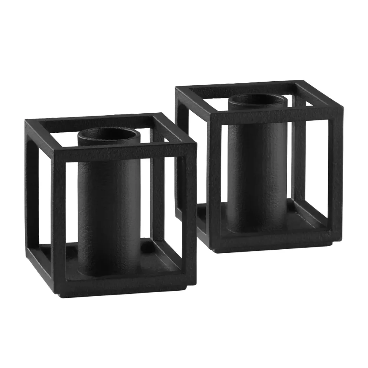 By Lassen Kubus Micro candle holder 2-pack Brass – image 5