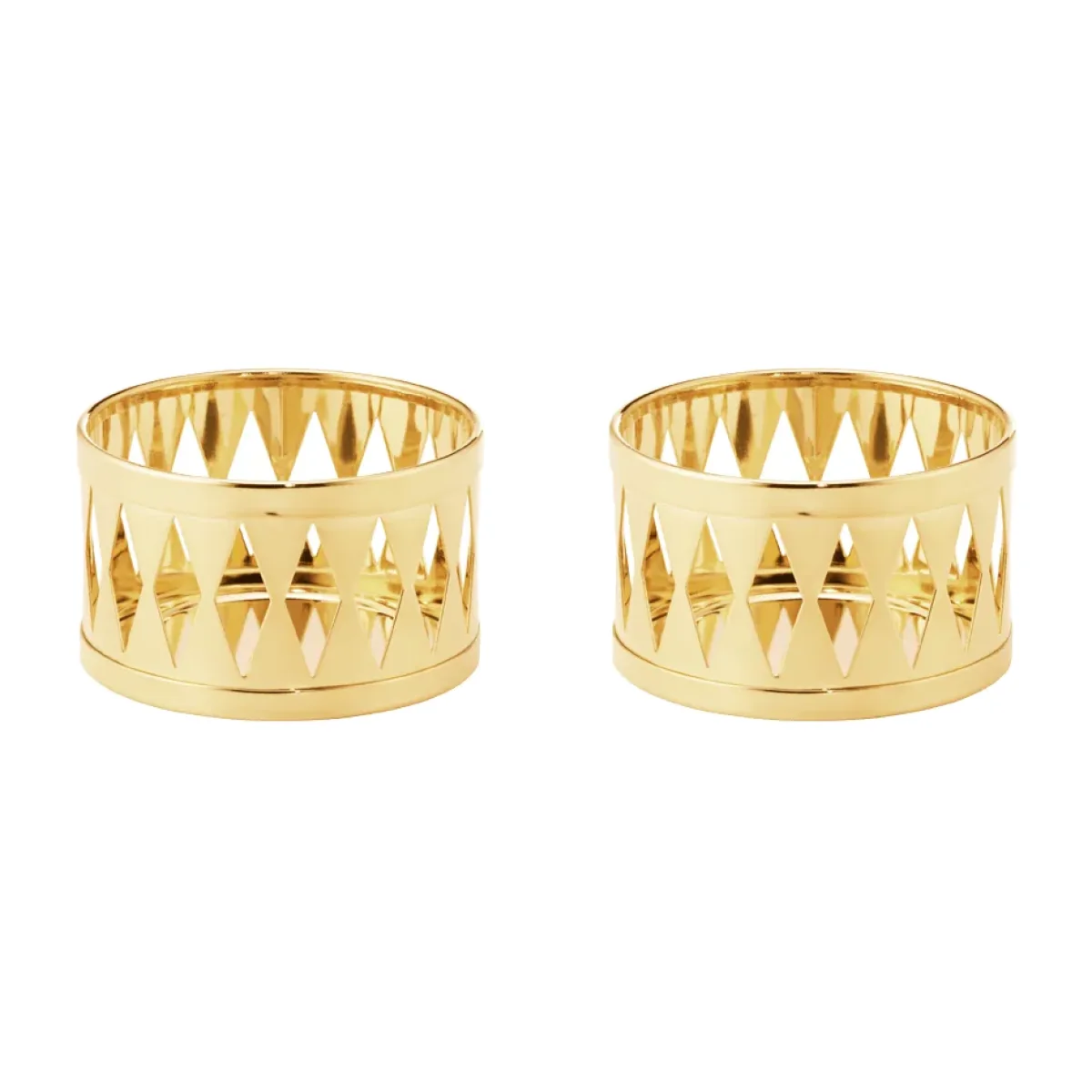 Georg Jensen 2026 tealight holder Gold 2-pack