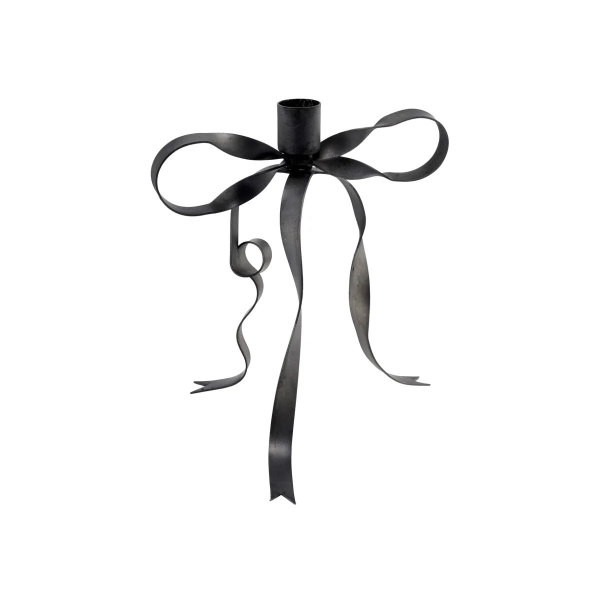 Lene Bjerre Bovinne candleholder Grey 17x17x18 cm – image 1