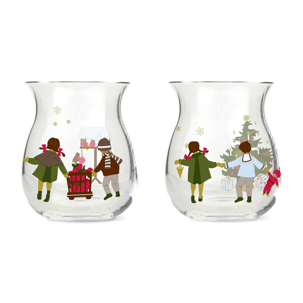 Holmegaard Holmegaard Christmas candle holder 2-pack 2022 – image 1