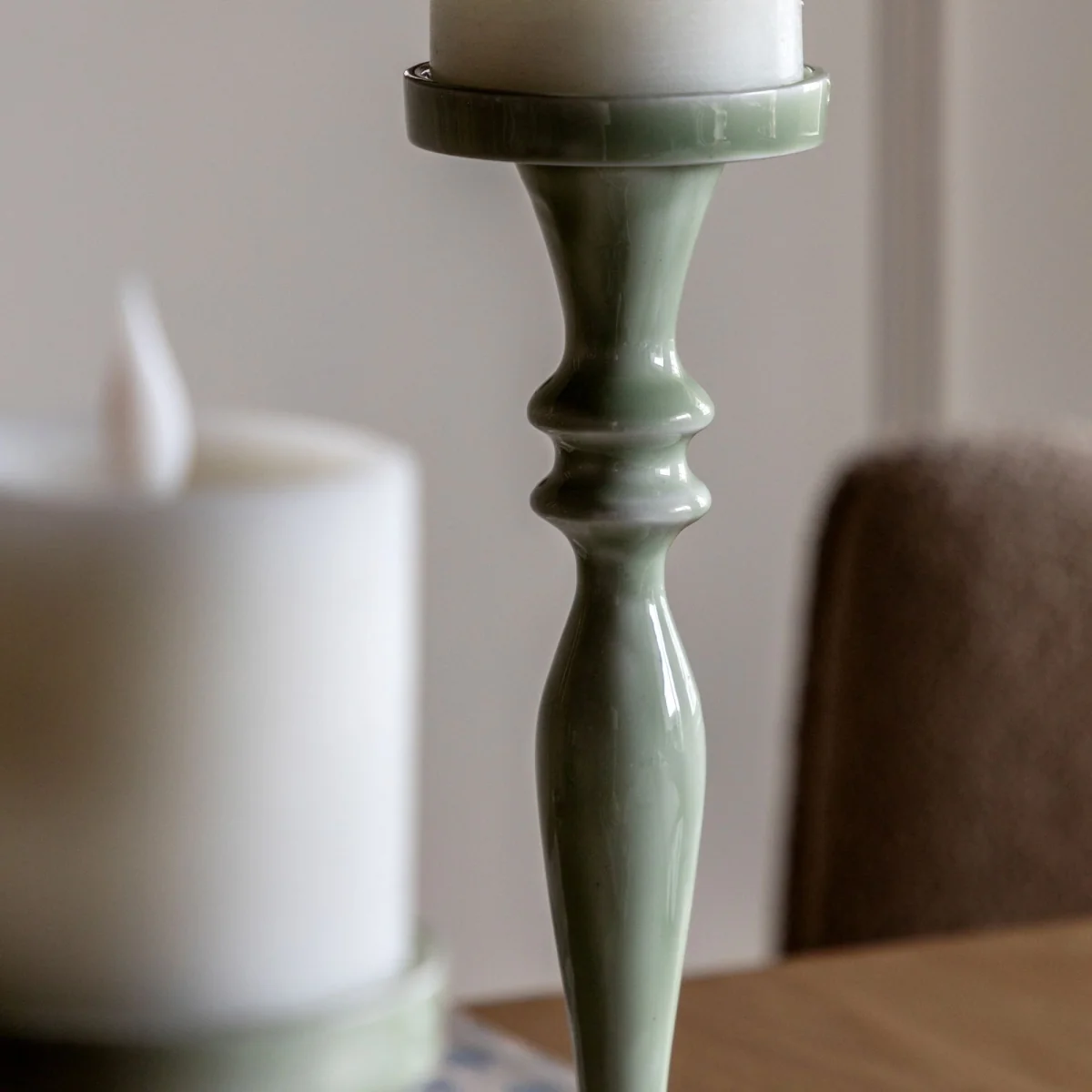 Gallery Direct Alzira Candlesticks Set of 2 - Green – image 3