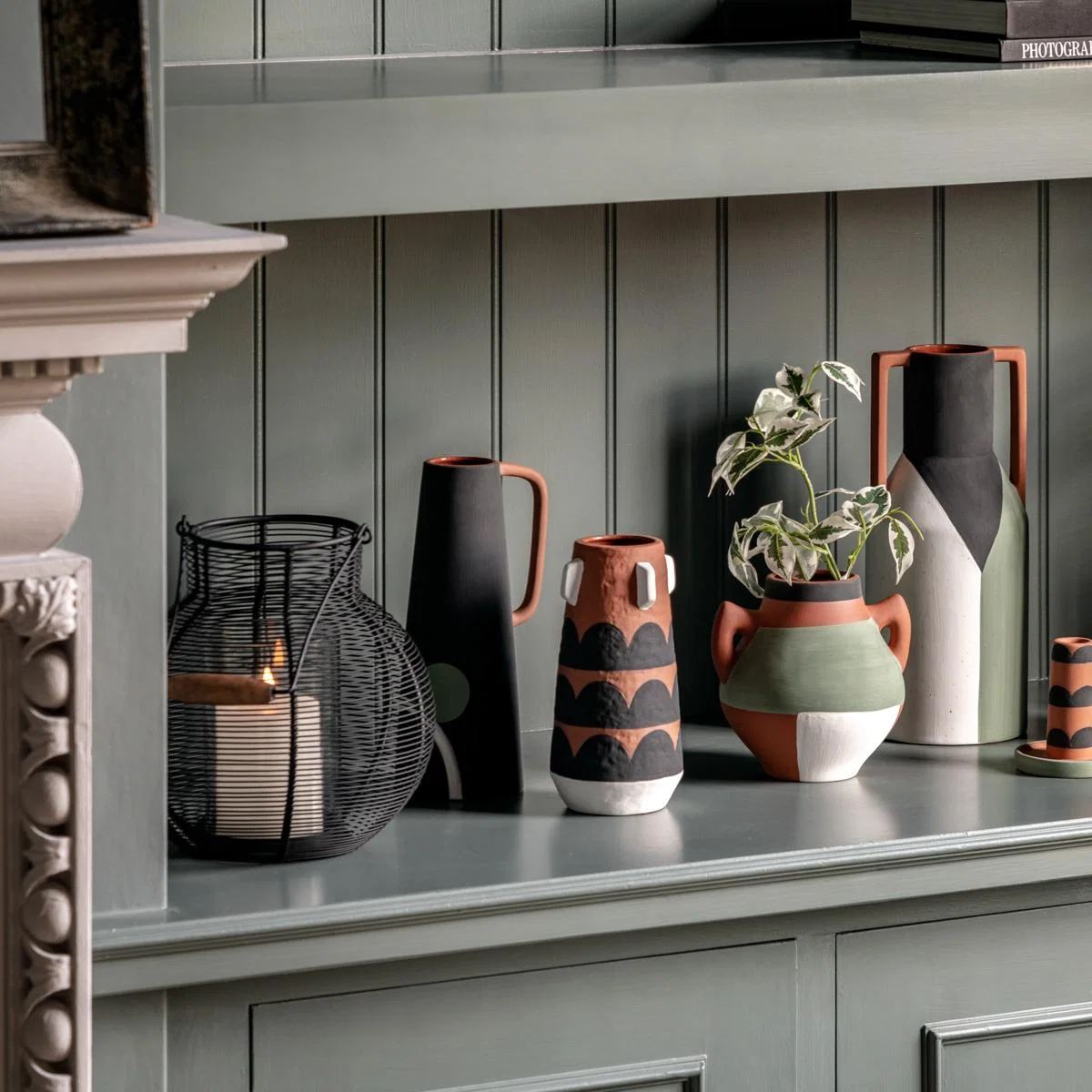 Punnet Lantern in Black - Small – image 2