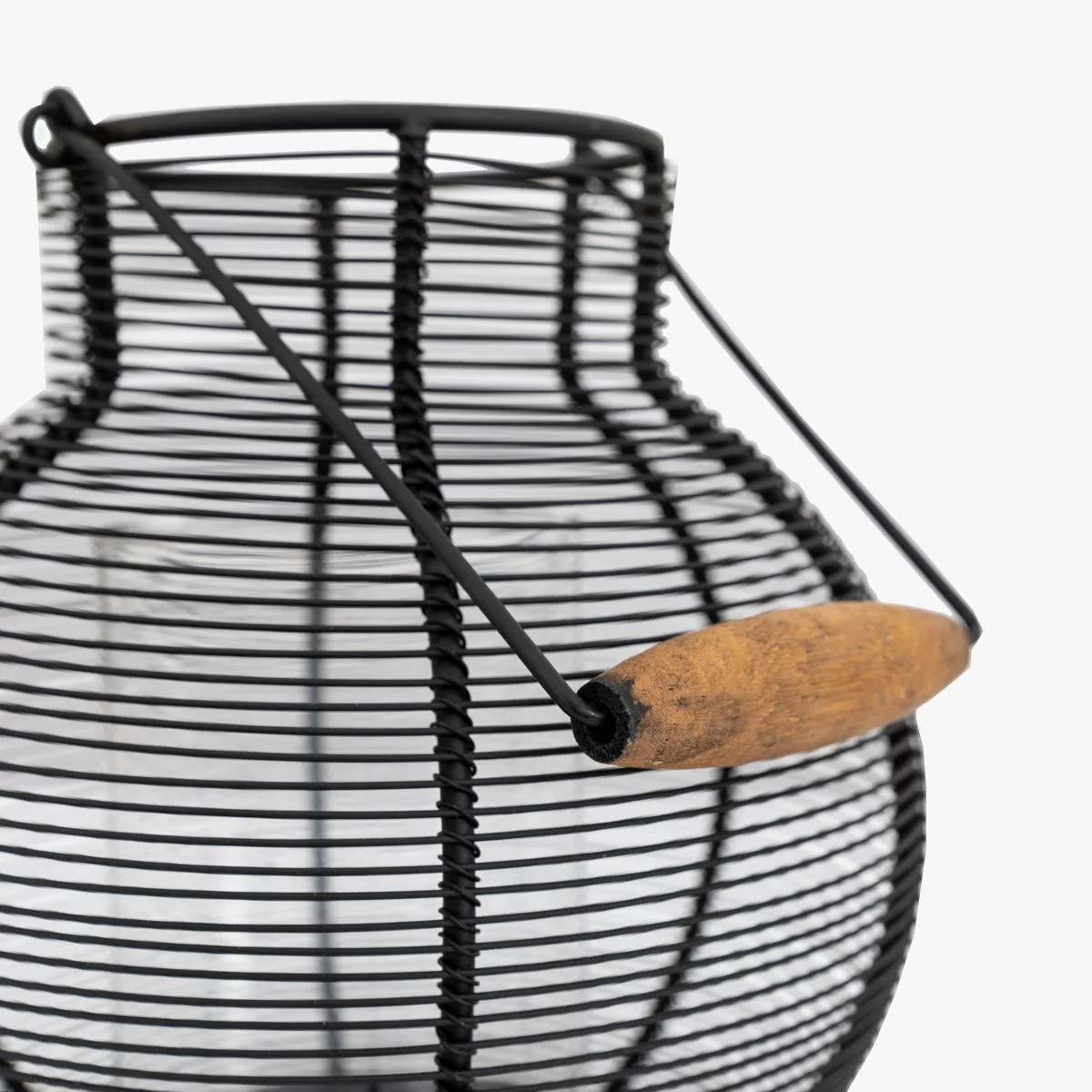 Punnet Lantern in Black - Small – image 5