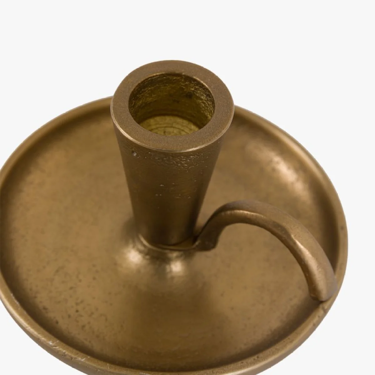 Timeless Tidings Brass Dinner Candle Holder – image 7