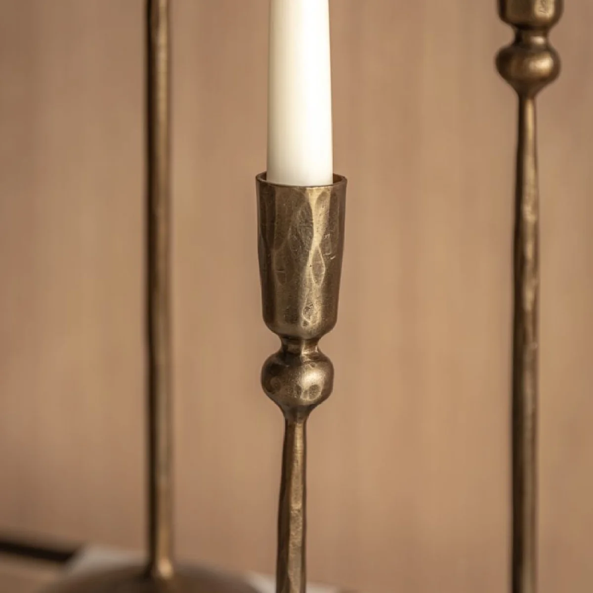 Tilo Metal Candle Sticks in Gold, Set of 3 – image 6