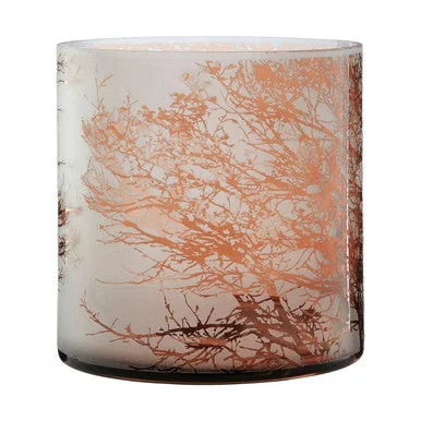 Branch Glass Hurricane Candle Holder - Medium – image 2