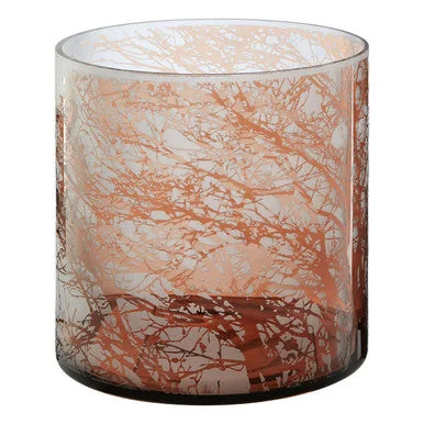 Branch Glass Hurricane Candle Holder - Medium – image 4