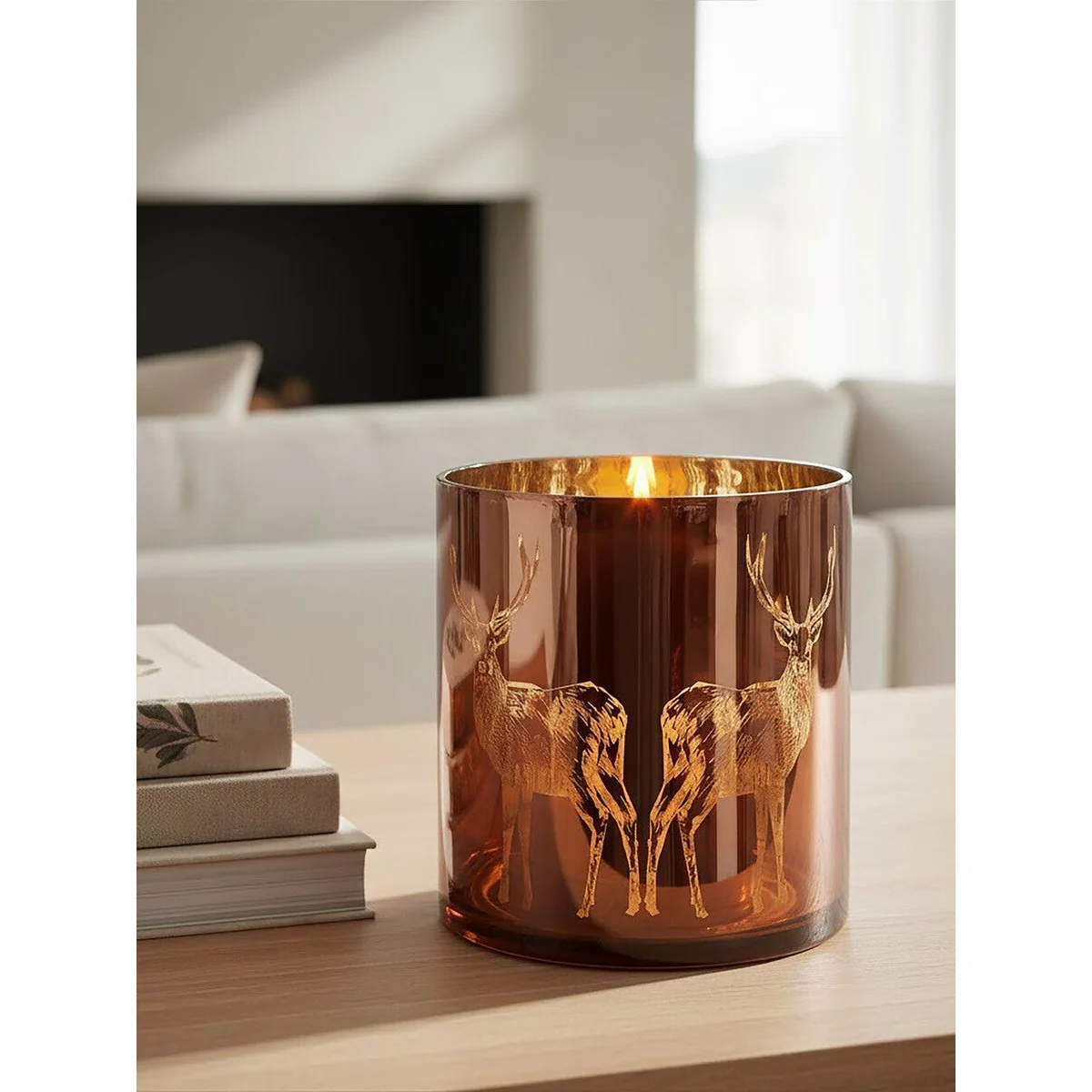 Stag Brown Candle Holder - Medium – image 5