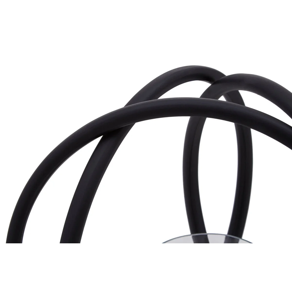 Medium Matte Black Finish Candle Holder – image 5