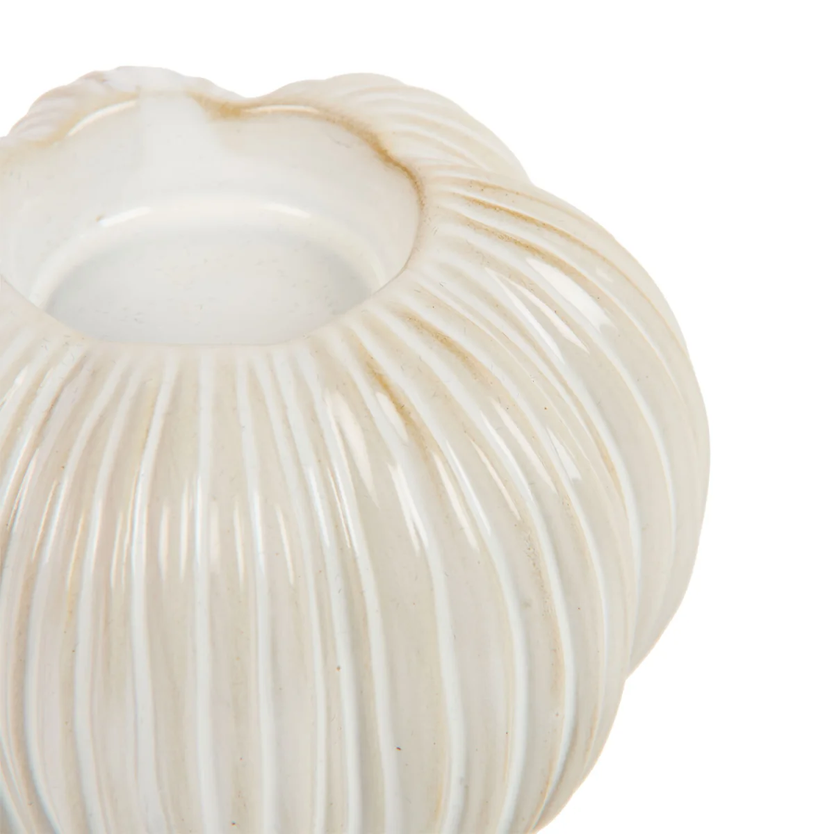 Ceramic Pumpkin Tealight Holder – image 4