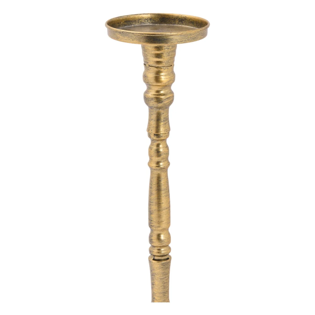 Jasmine Standing Candle Holder - Gold – image 3