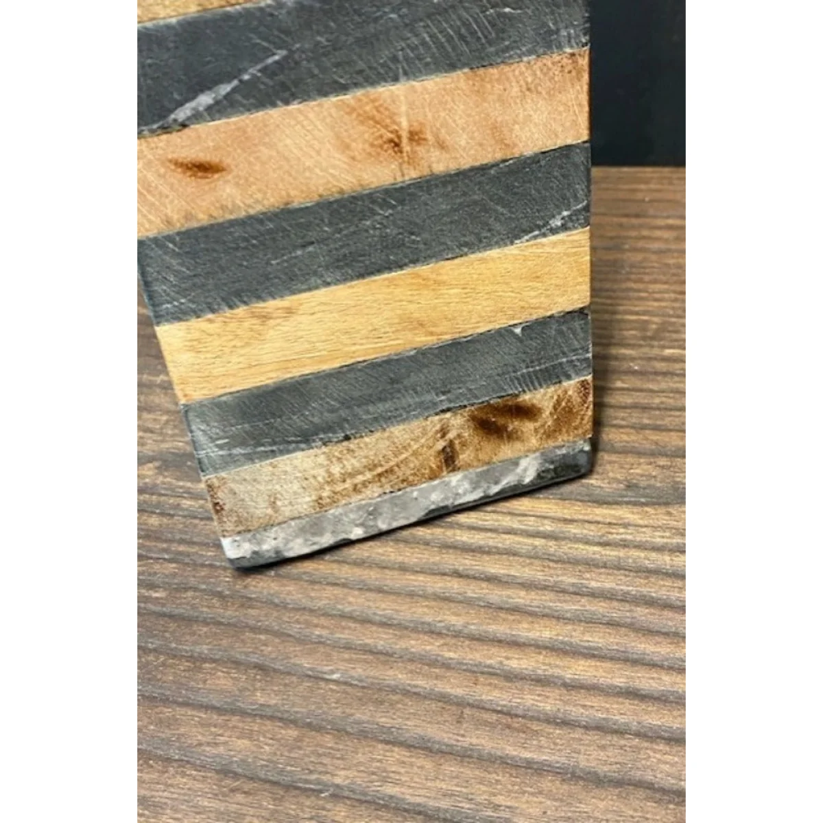 Wood & Slate Tealight Holder - SECONDS – image 6
