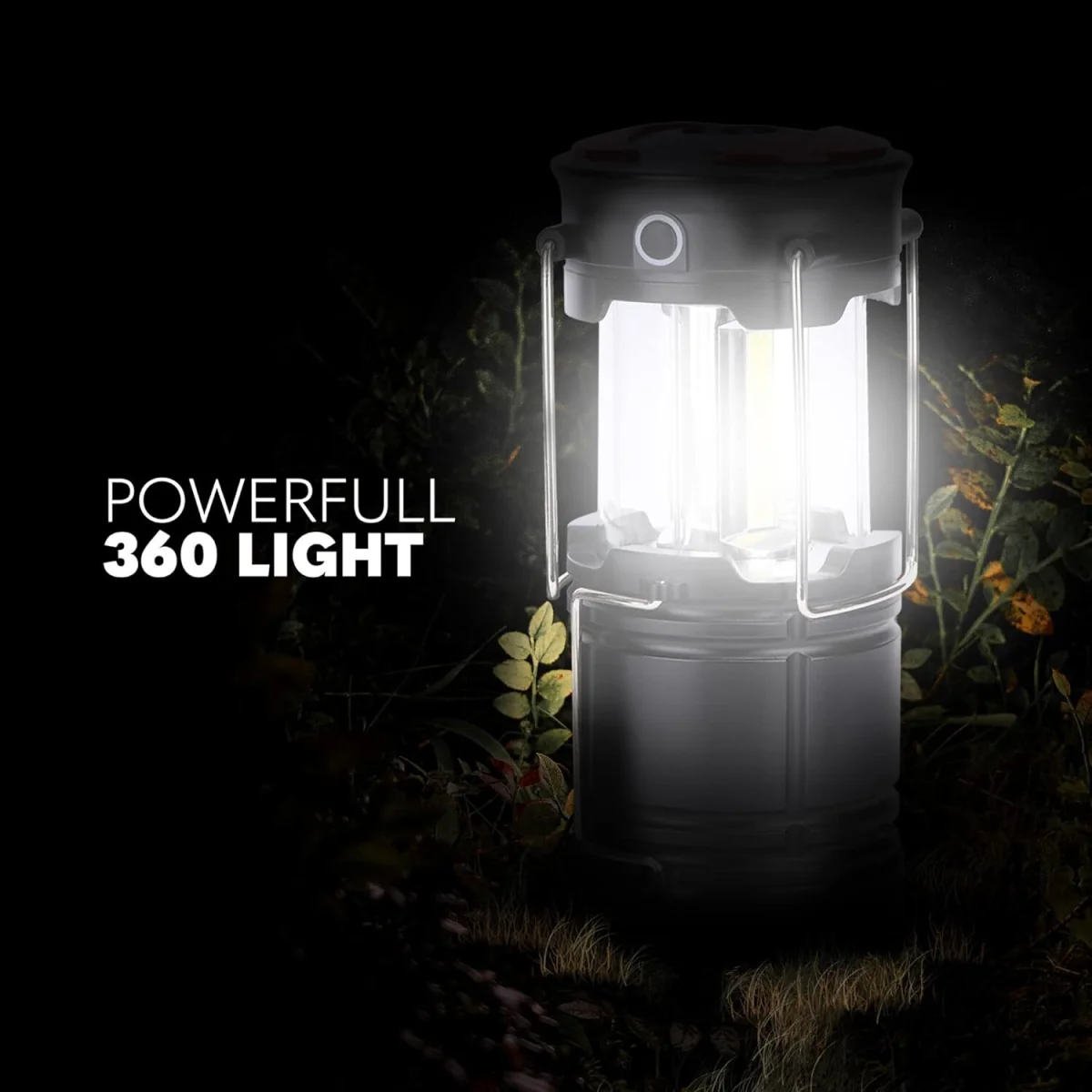 6-in-1 Portable Camping Lantern - Silver – image 5