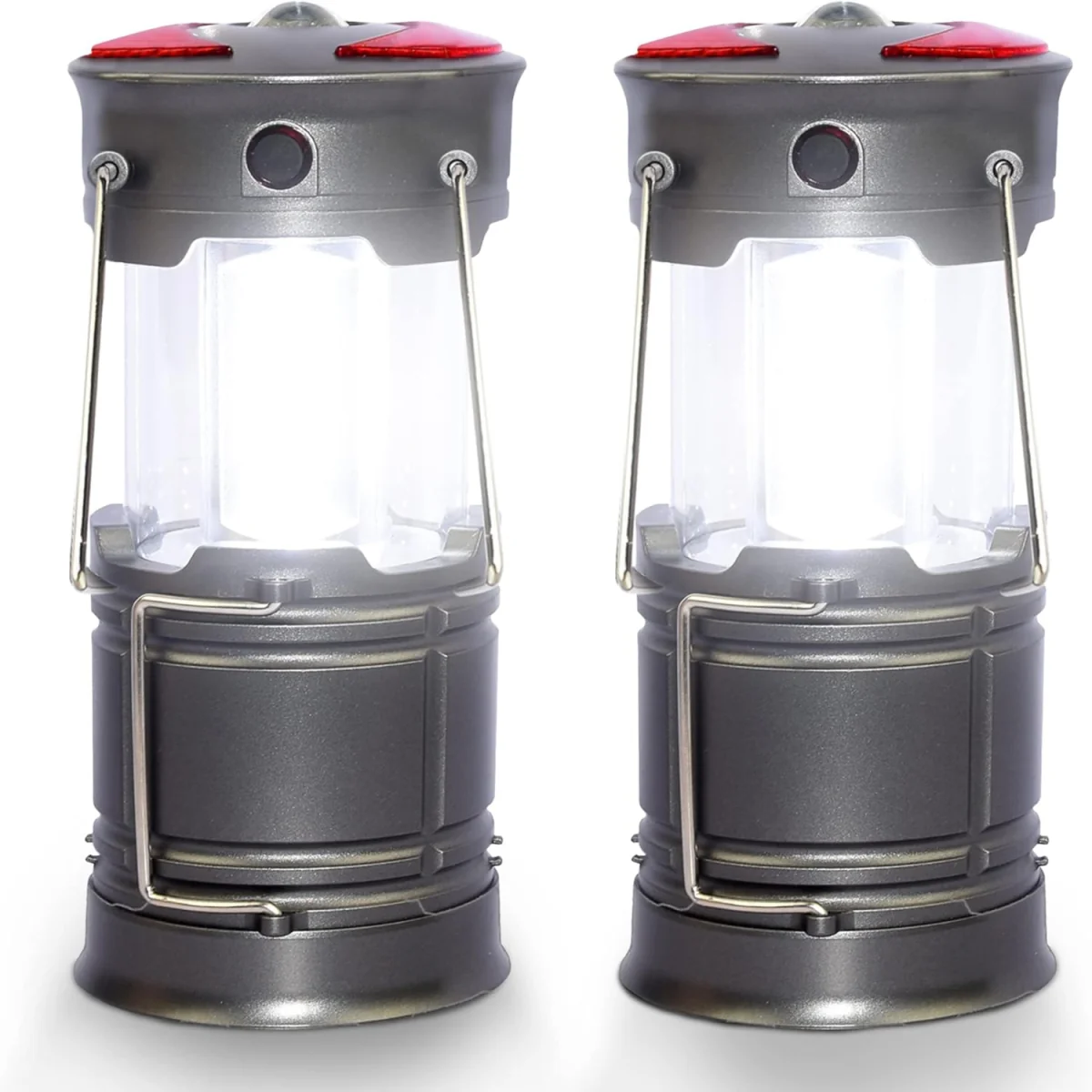 6-in-1 Portable Camping Lantern - Silver – image 1