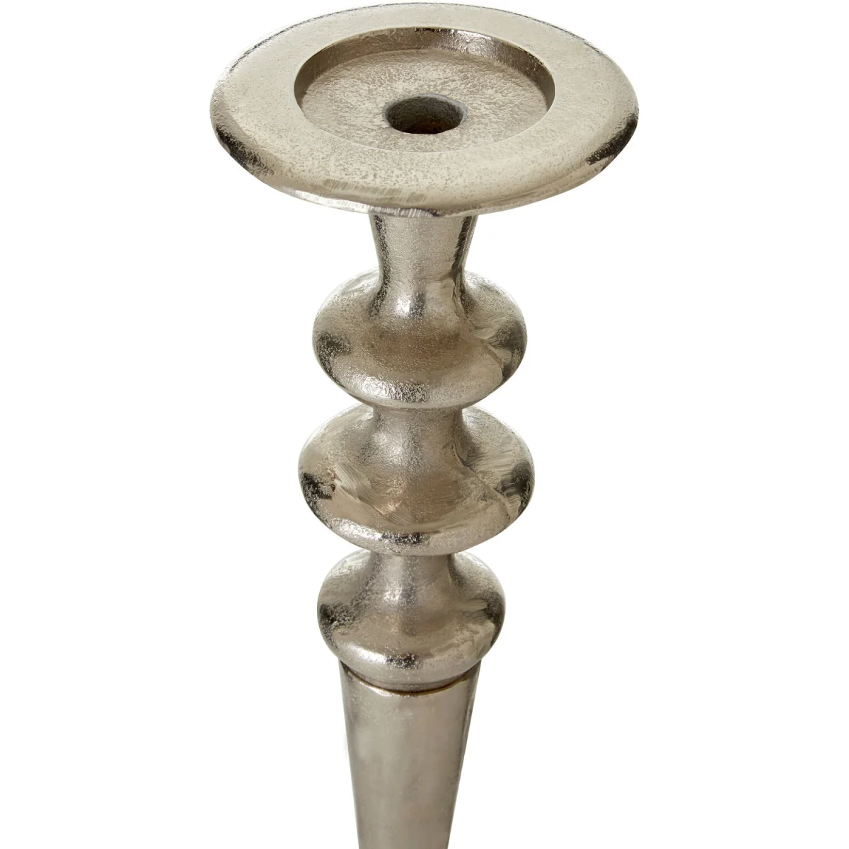 Hampstead Aluminium Candle Holder - Silver – image 2