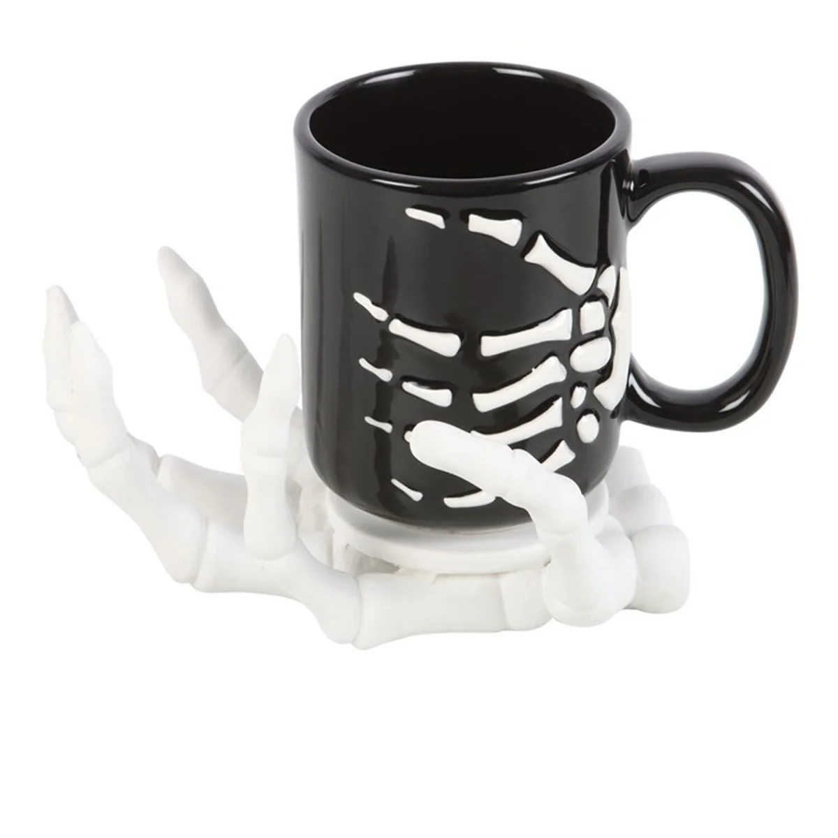Skeleton Hand Coaster And Candle Holder Set - White – image 2