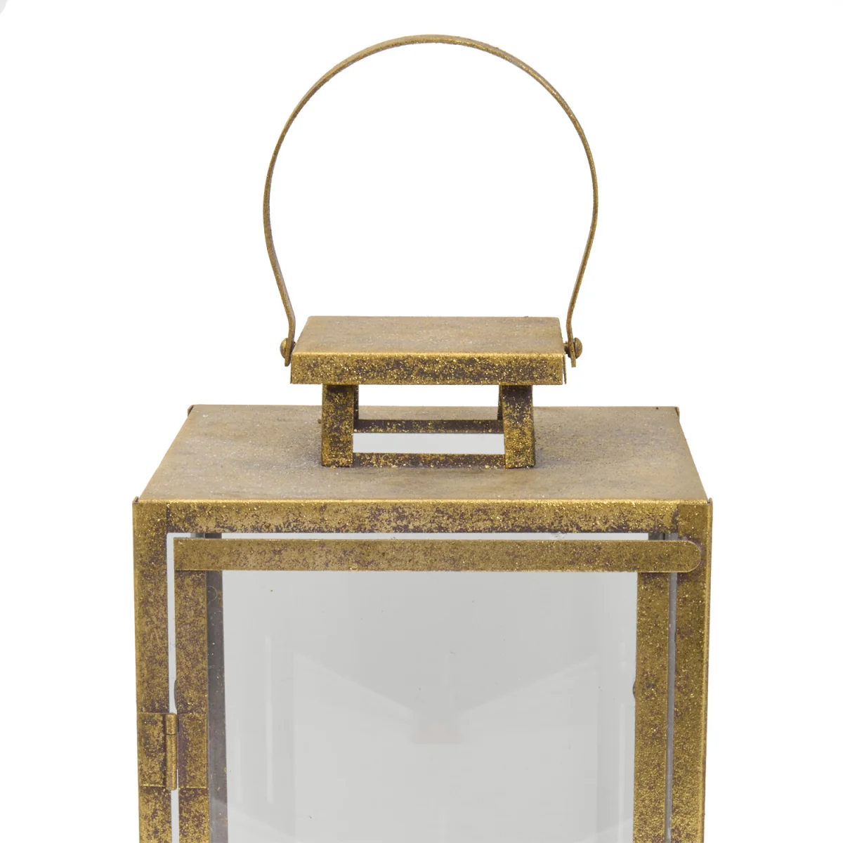 Antique Finish Lantern - Gold – image 4
