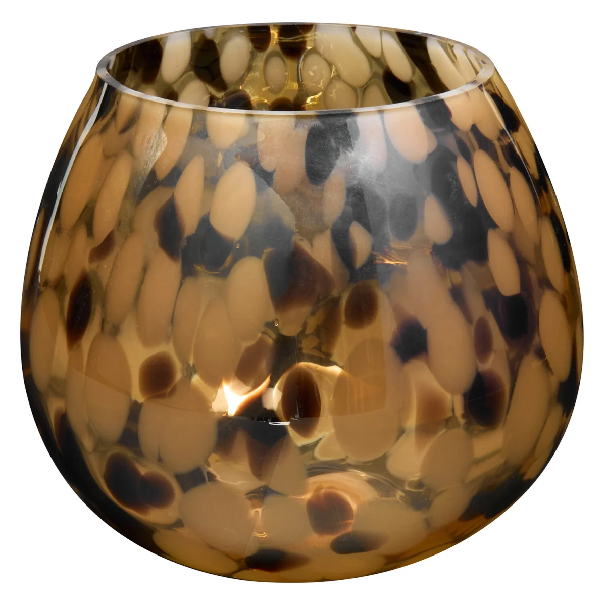 Amber Confetti Candle Holder – image 2