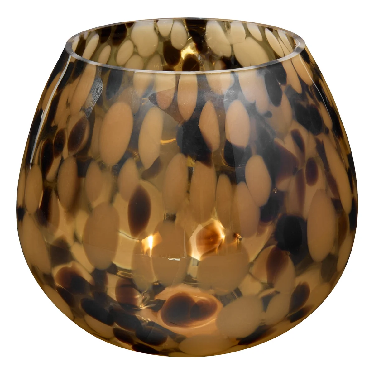Amber Confetti Candle Holder – image 3