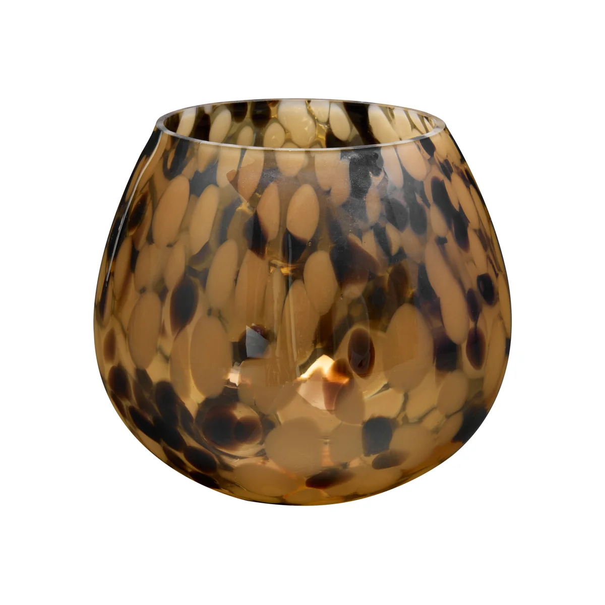 Amber Confetti Candle Holder – image 1
