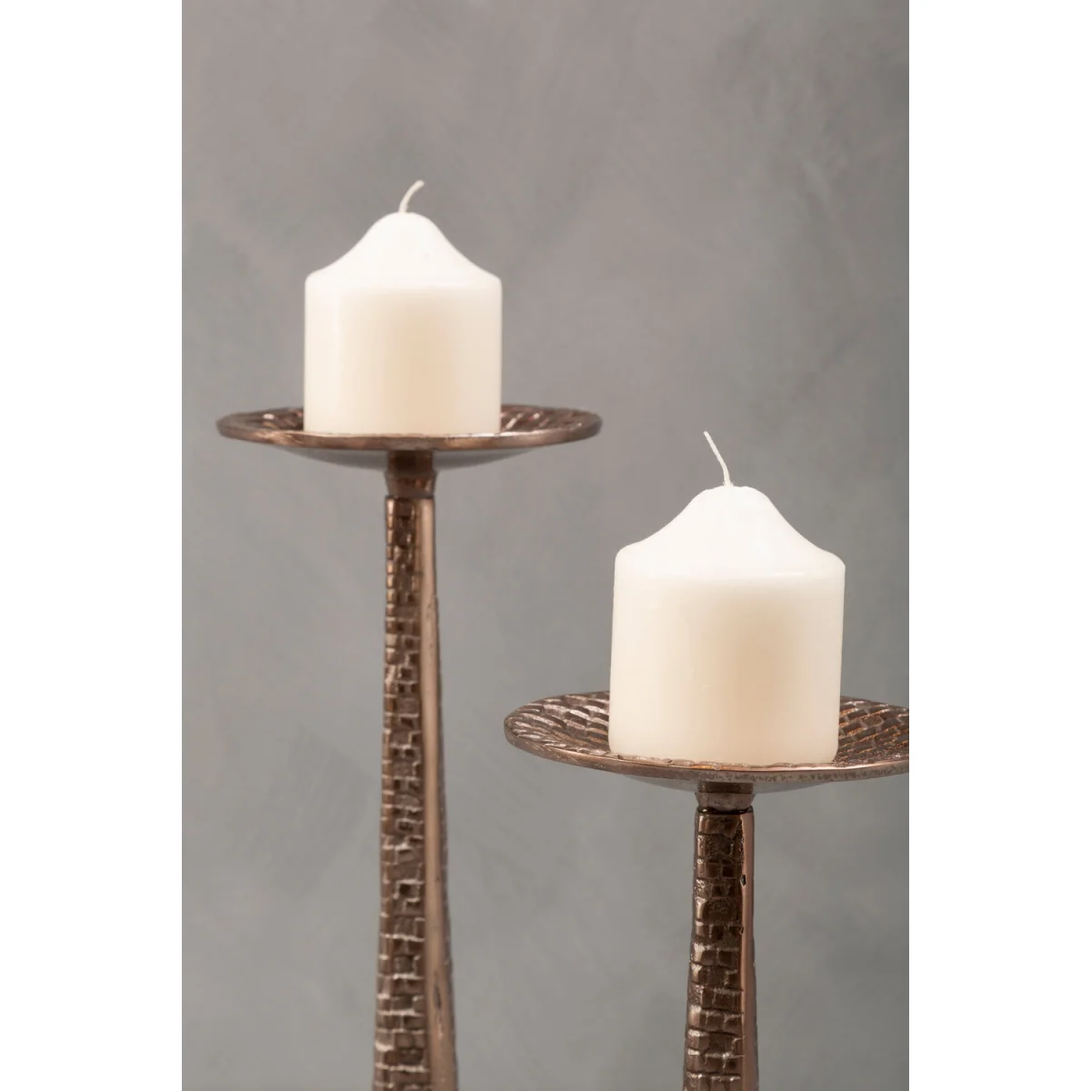 Arya Small Candle Holder - Grey – image 4