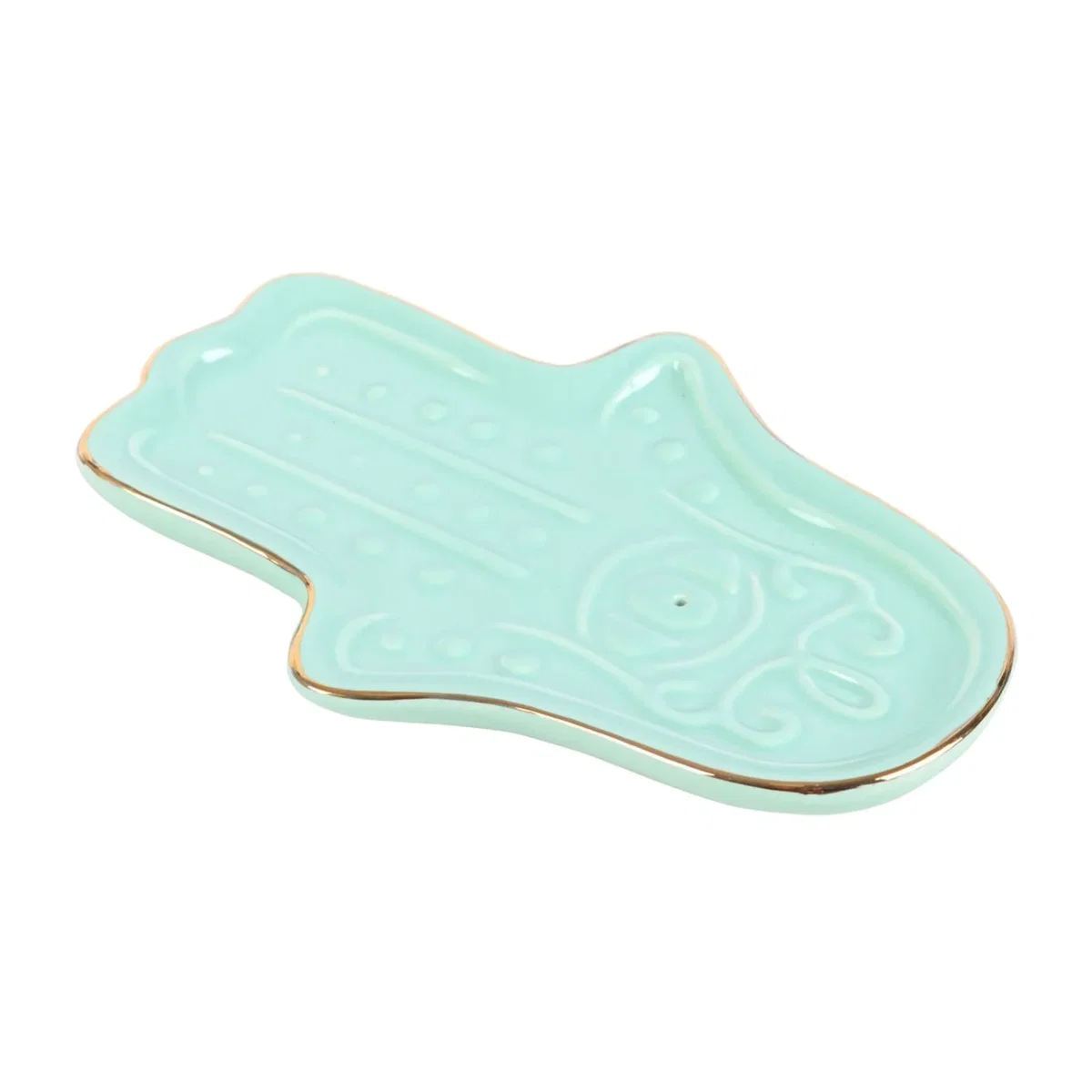 Something Different Hamsa Hand Incense Holder - Blue – image 1