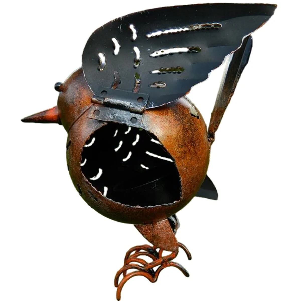 Hanging Animal Tealight Holder Wren  - Wren – image 2