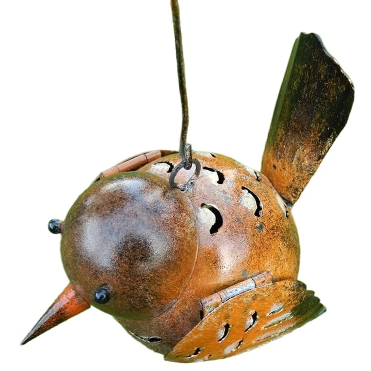 Hanging Animal Tealight Holder Wren  - Wren – image 3
