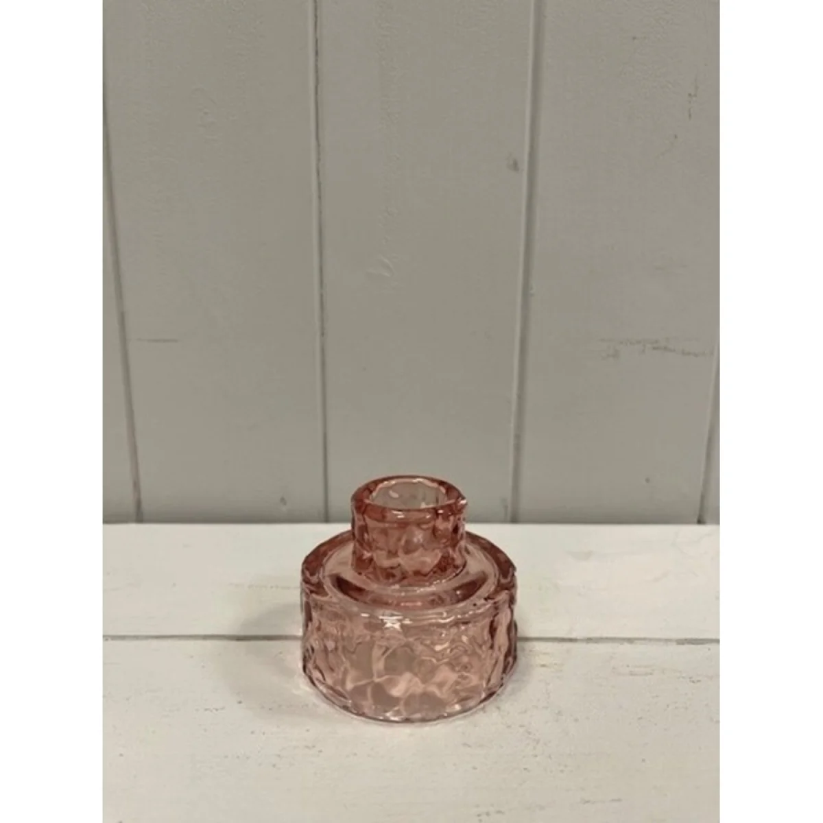 Charming Rose Textured Candle Holder - Rose – image 2