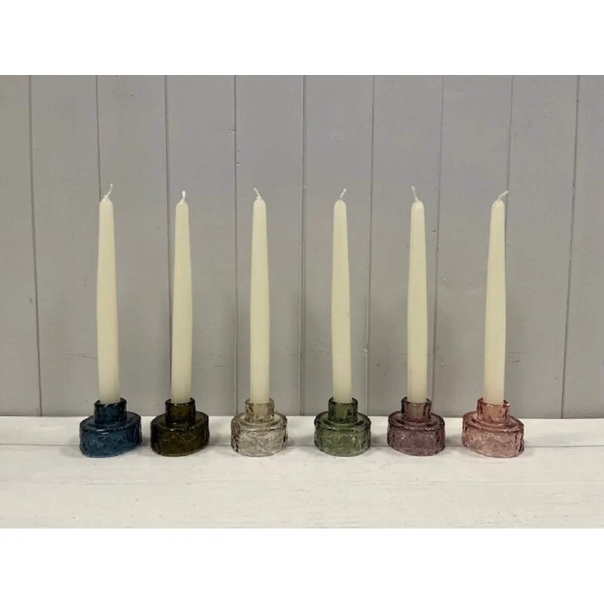 Charming Rose Textured Candle Holder - Rose – image 3