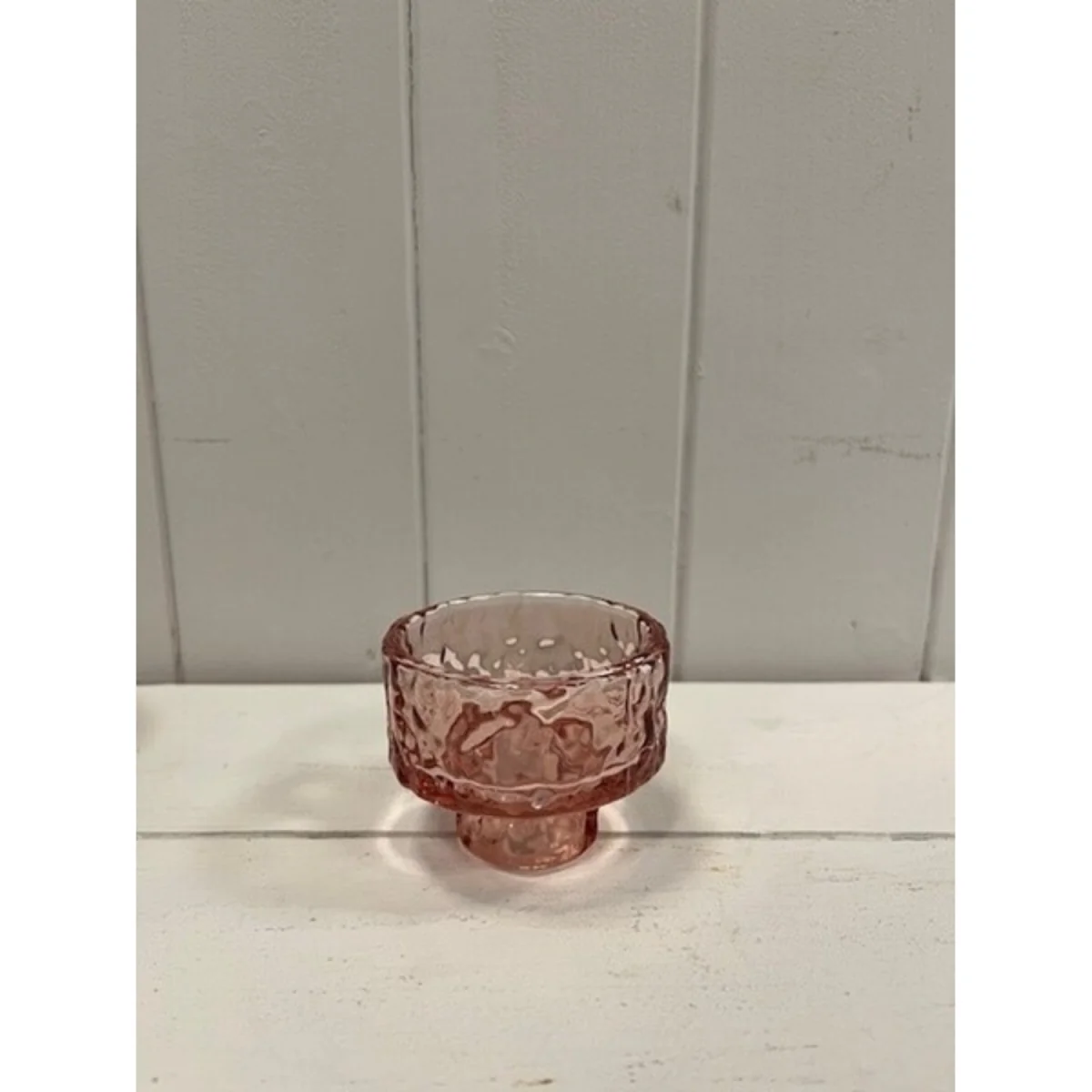 Charming Rose Textured Candle Holder - Rose – image 4