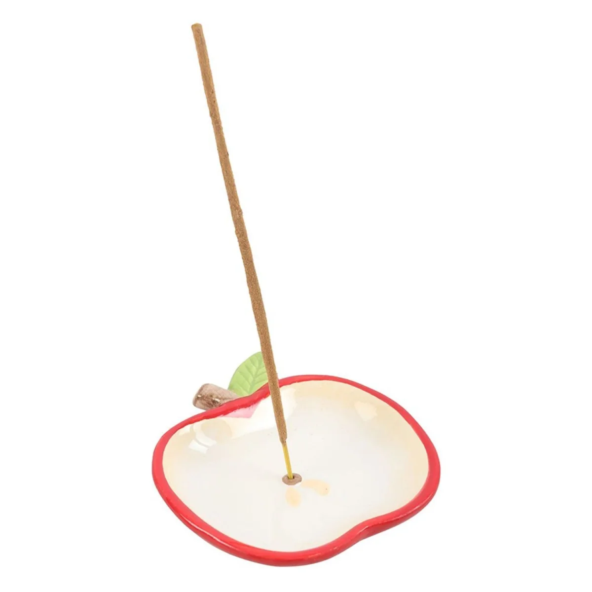 Something Different Apple Incense Holder - Red/White – image 2