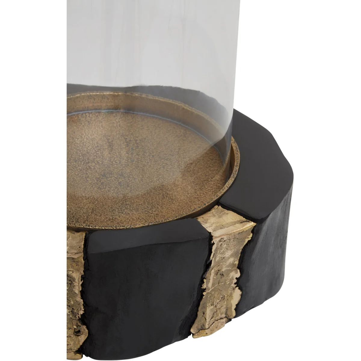 Asamra Small Hurricane Candle Holder - Black, Black – image 2